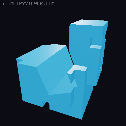 Minecraft Chicken Phone Stand 3D model thumbnail