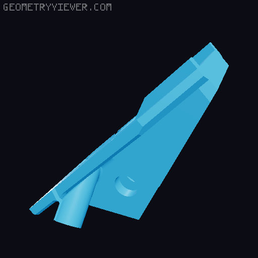 AstroRC Airtank25 propeller protection 3D model thumbnail