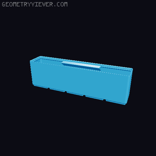 Gridfinity cups height 8 (60mm) collection 3D model thumbnail