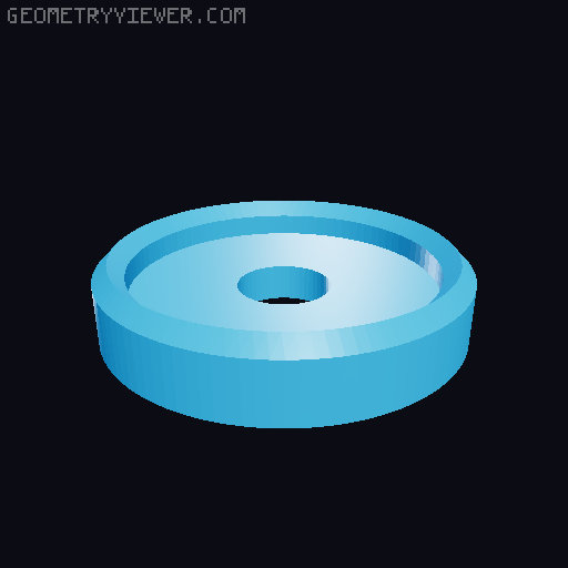 Model of injection molding tool - mold with a case inside - money bank 3D model thumbnail