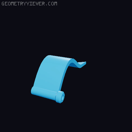 Tower fountain spouts 3D model thumbnail