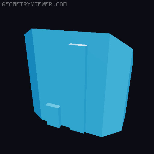 BC-304 from Stargate 3D model thumbnail