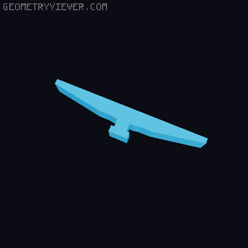 Tabletop sewing clamp 3D model thumbnail