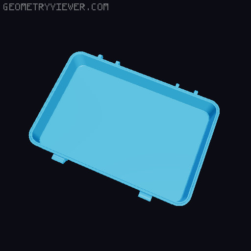HDZero Goggle / Goggle 2 Hard Case 3D model thumbnail