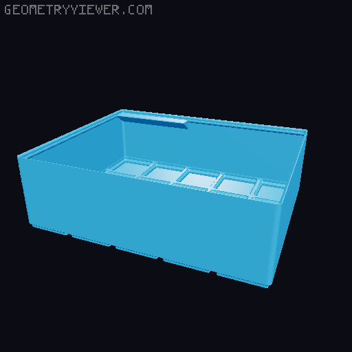 Gridfinity cups height 9 (67mm) collection 3D model thumbnail