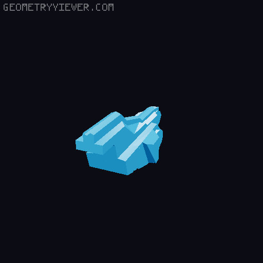 Sci-fi Battleship/Carrier  3D model thumbnail