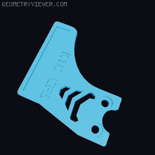 PROWIPER for Creality K1 Series 3D model thumbnail