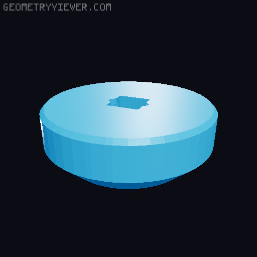 Allen Screwdriver 3D model thumbnail
