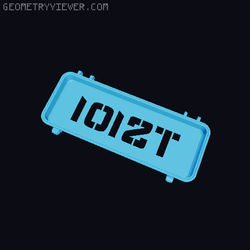 TS101 Box 3D model thumbnail