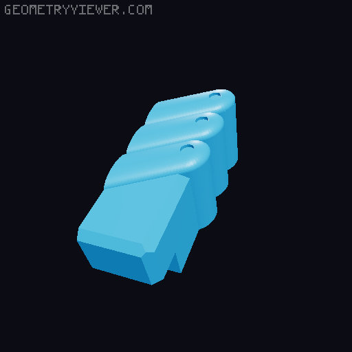 synduality mowhawk cradle coffin  3D model thumbnail
