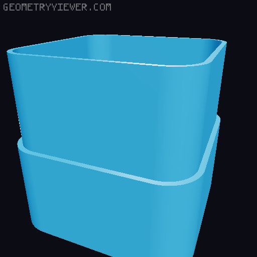 Box boxes jar jars tin tins easy printable without support tested 3D model thumbnail
