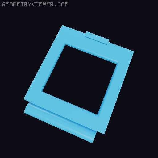 FM2+ Socket CPU Case 3D model thumbnail