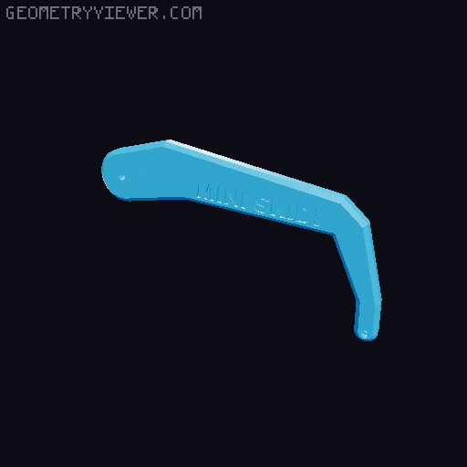 MINI SKIDI / BOBÍK V2 3D model thumbnail