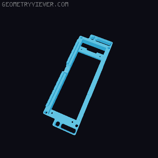 T-Beam v1.x case for Meshtastic 3D model thumbnail