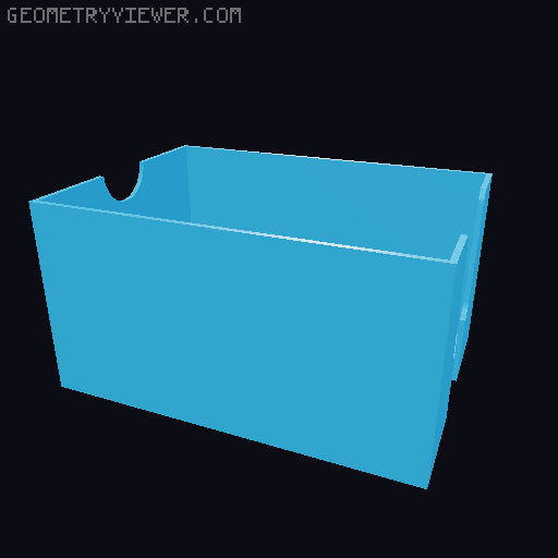 Combined Powers Boxes with Dividers 3D model thumbnail