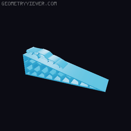 Corvette Door Stopper 3D model thumbnail