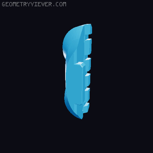 Talon Claw T4-SB 'SkellyBones' Custom Cosmetic 3D model thumbnail