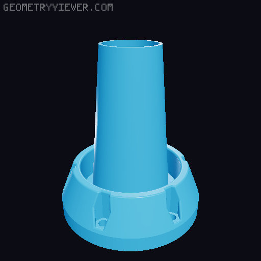 Vacuum filtration system  3D model thumbnail