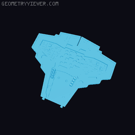 Atlantis From Stargate Atlantis 3D model thumbnail