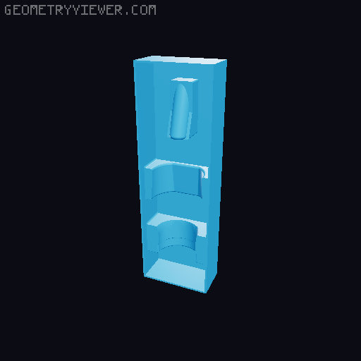 Tenor Saxophone Mouthpiece 3D model thumbnail