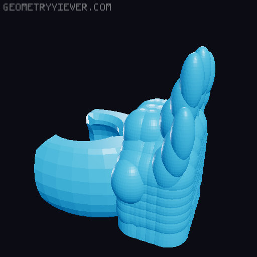 the duck mostrosity 3D model thumbnail