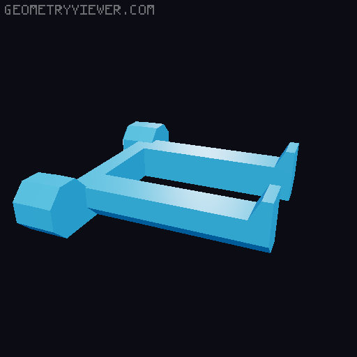 Magnet Insertion Tool v2 3D model thumbnail