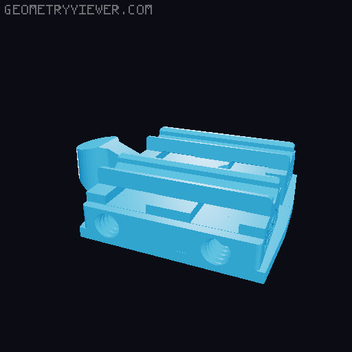 Wooden railway bridges for Stemfie - Mosty dřevěné vláčkodráhy pro Stemfie 3D model thumbnail