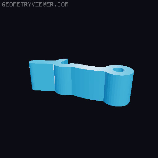 Stackable rugged case for 65mm Tiny Whoop 3D model thumbnail