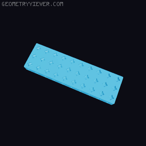 PrintABlok.....longer, wider, diagonaler 3D model thumbnail
