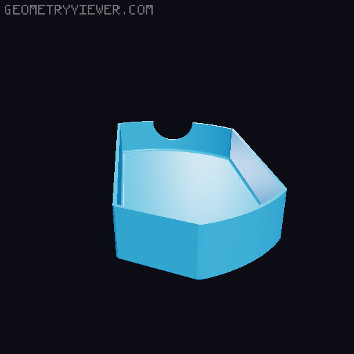 Base with drawers for Galileo microscope 3D model thumbnail