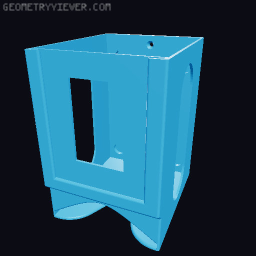 Tea bag dispenser 3D model thumbnail