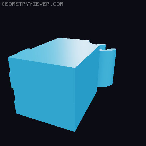 Creeper - movable legs and head 3D model thumbnail