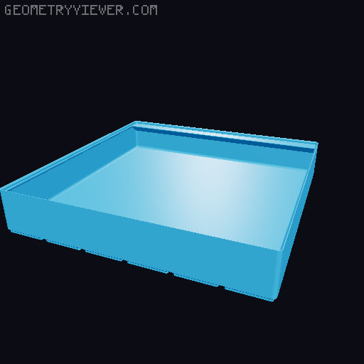 Gridfinity cups height 6 (46mm) collection 3D model thumbnail