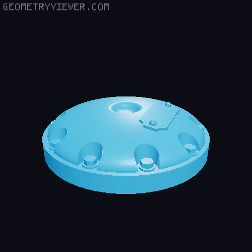 Reactor Ferrum Secundus 3D model thumbnail