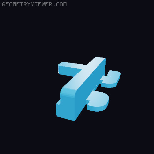 Vevor Pegboard DDD Wall Control Sidepieces 3D model thumbnail