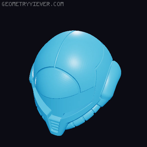 Samus from Metroid Articulated Figure 3D model thumbnail