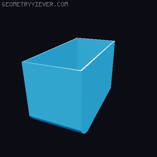 Drawer insert 3D model thumbnail