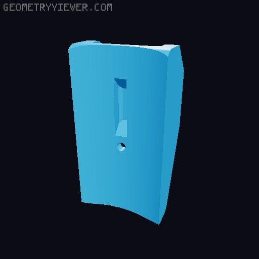De Lisle Carbine SMILEY Nerf Blaster Body Kit 3D model thumbnail
