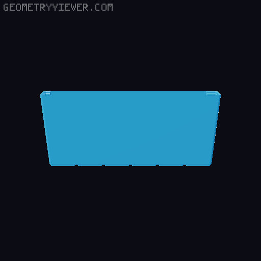 Gridfinity cups height 16 (116mm) collection 3D model thumbnail