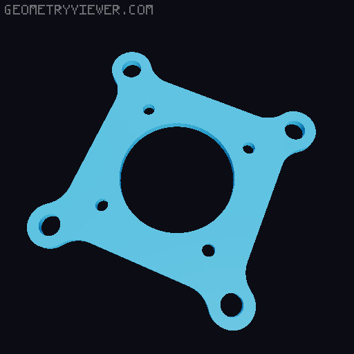 Computer vision-controlled gimbal 3D model thumbnail