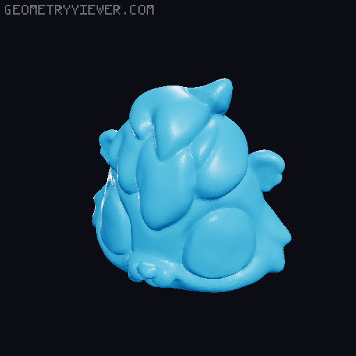LPS Squirrel / Skunk Triplets 3D model thumbnail