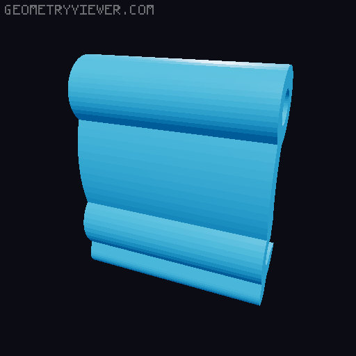 Box for thread tool set 3D model thumbnail