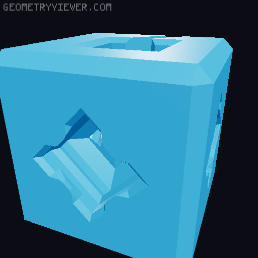 Macro Keyboard - Electroblok Project - PrintABlok 3D model thumbnail