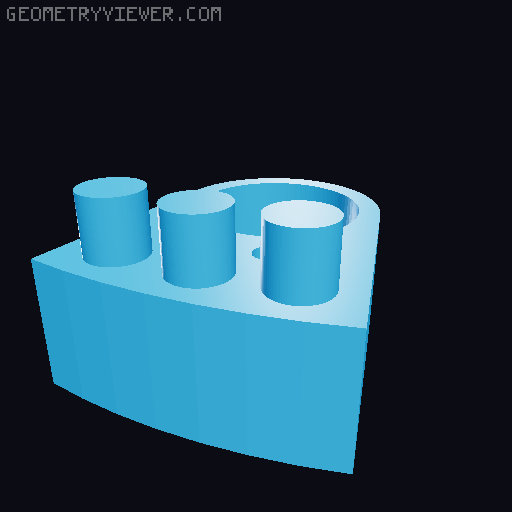 Pendulum Clock 3D model thumbnail