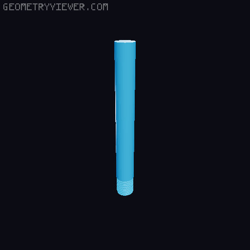 Airplane wind spinner 3D model thumbnail