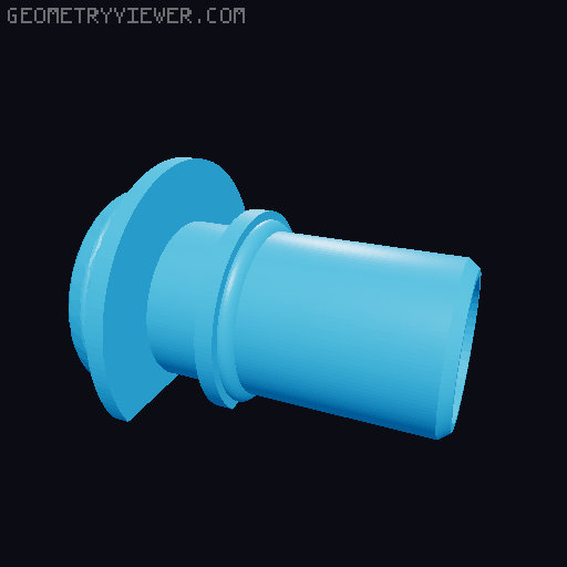 Dyson V16 Tool Holder – Modular Click System (No Supports) 3D model thumbnail