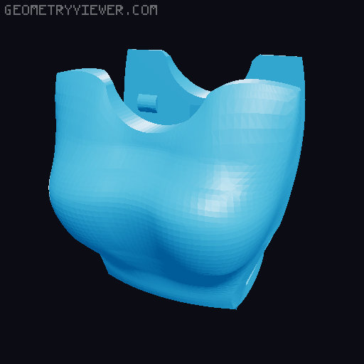 Lady Smooth V2 3D model thumbnail