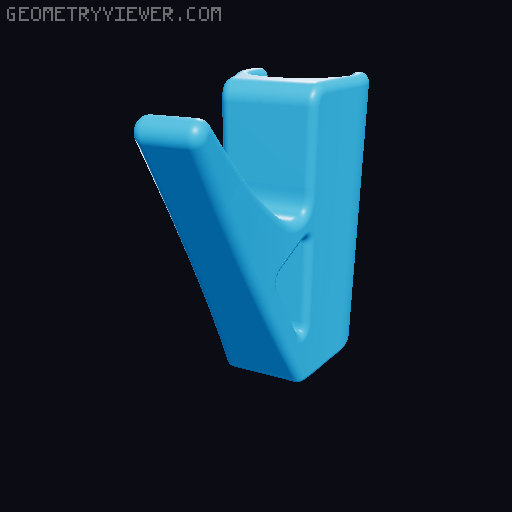 Hook for MIM safe Variocage  3D model thumbnail