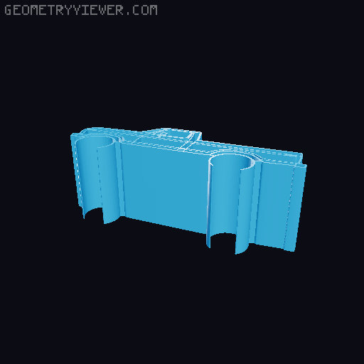Car silhouettes! different models 3D model thumbnail