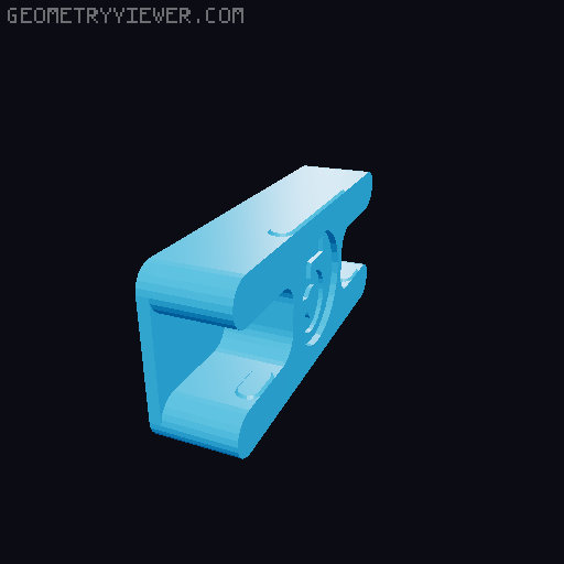 Core One Drybox Mod with Stronger Magnets and Other Adjustments 3D model thumbnail